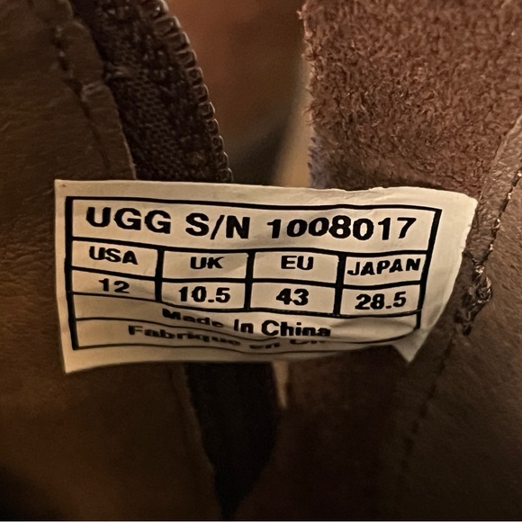 Ugg Emalie brown wedge leather booties - Picture 7 of 10